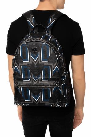 Patterned backpack with an application, zdjęcie 2 Patterned backpack with an application od MCM